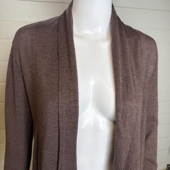 Express Open Front Brown Cardigan – Small - Picture 4 of 6